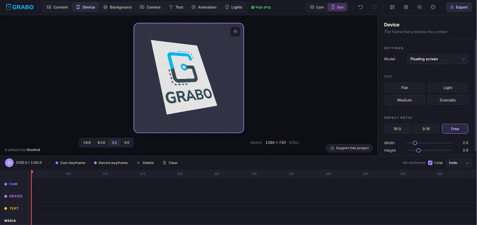 Grabo screenshot 2