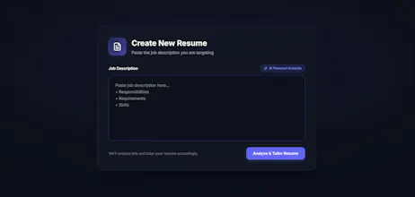 AlignCV - Free AI Resume Builder gallery image