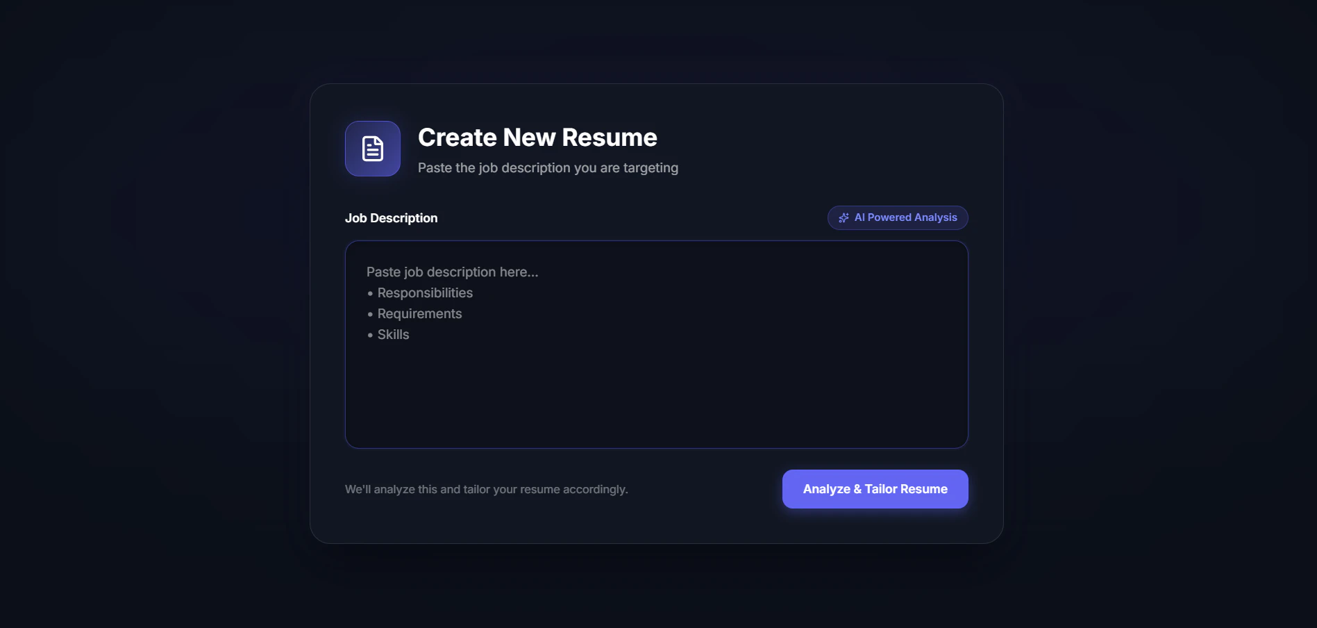 AlignCV - Free AI Resume Builder screenshot 4