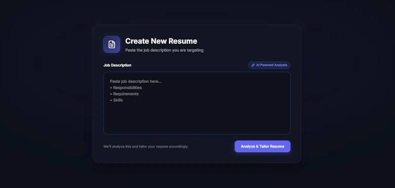 AlignCV - Free AI Resume Builder screenshot 4