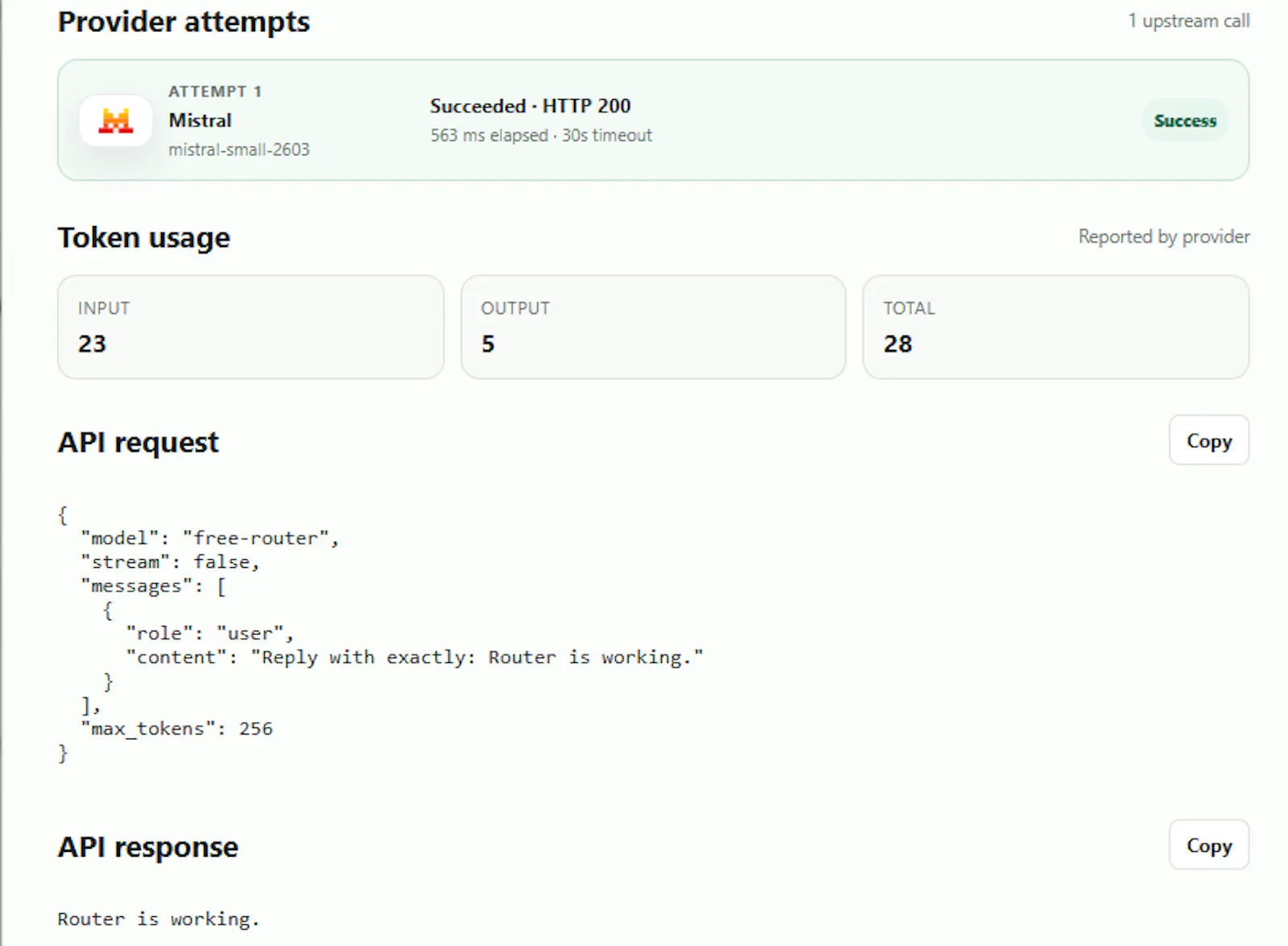 LLM Router · One API for every provider screenshot 6