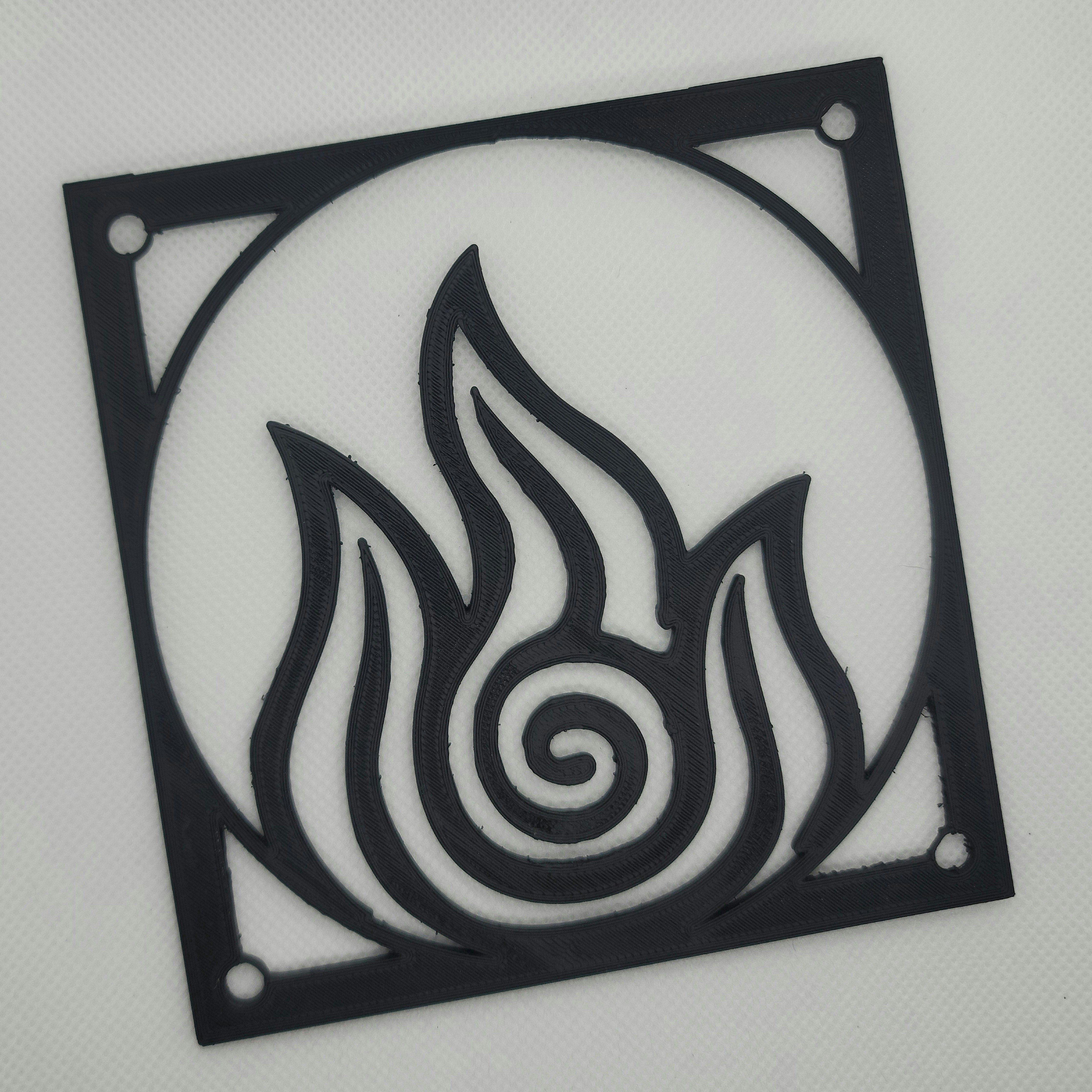 Avatar la última portada del ventilador de fuego de airbender media 3