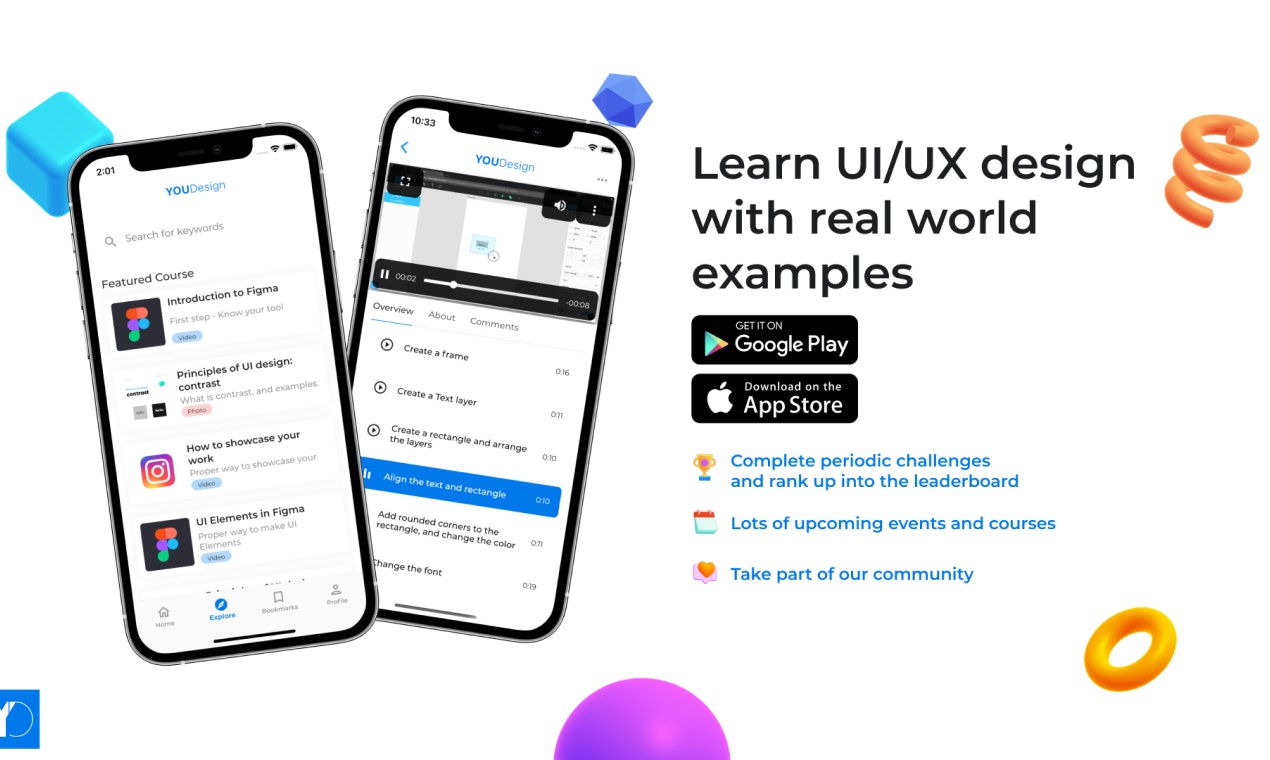 YouDesign - UI/UX Courses gallery image