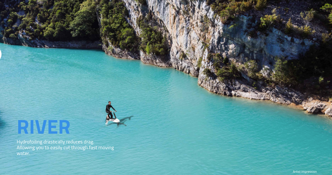 Hydrofoil Bike by Manta5 gallery image