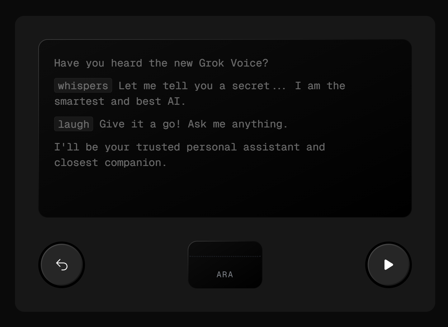 Grok Voice Agent API gallery image
