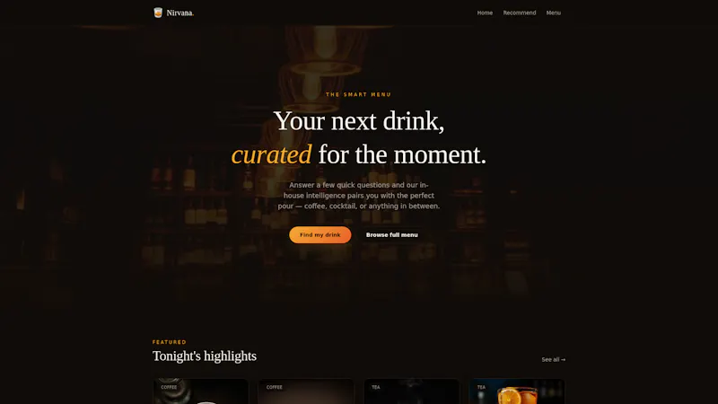 MatchMyDrink screenshot 1
