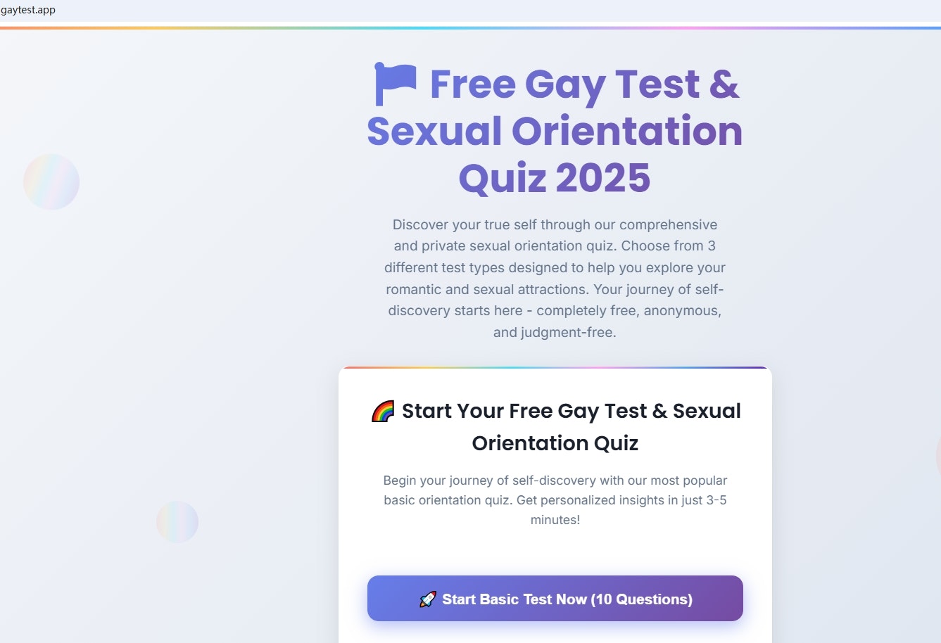 GayTest.app gallery image