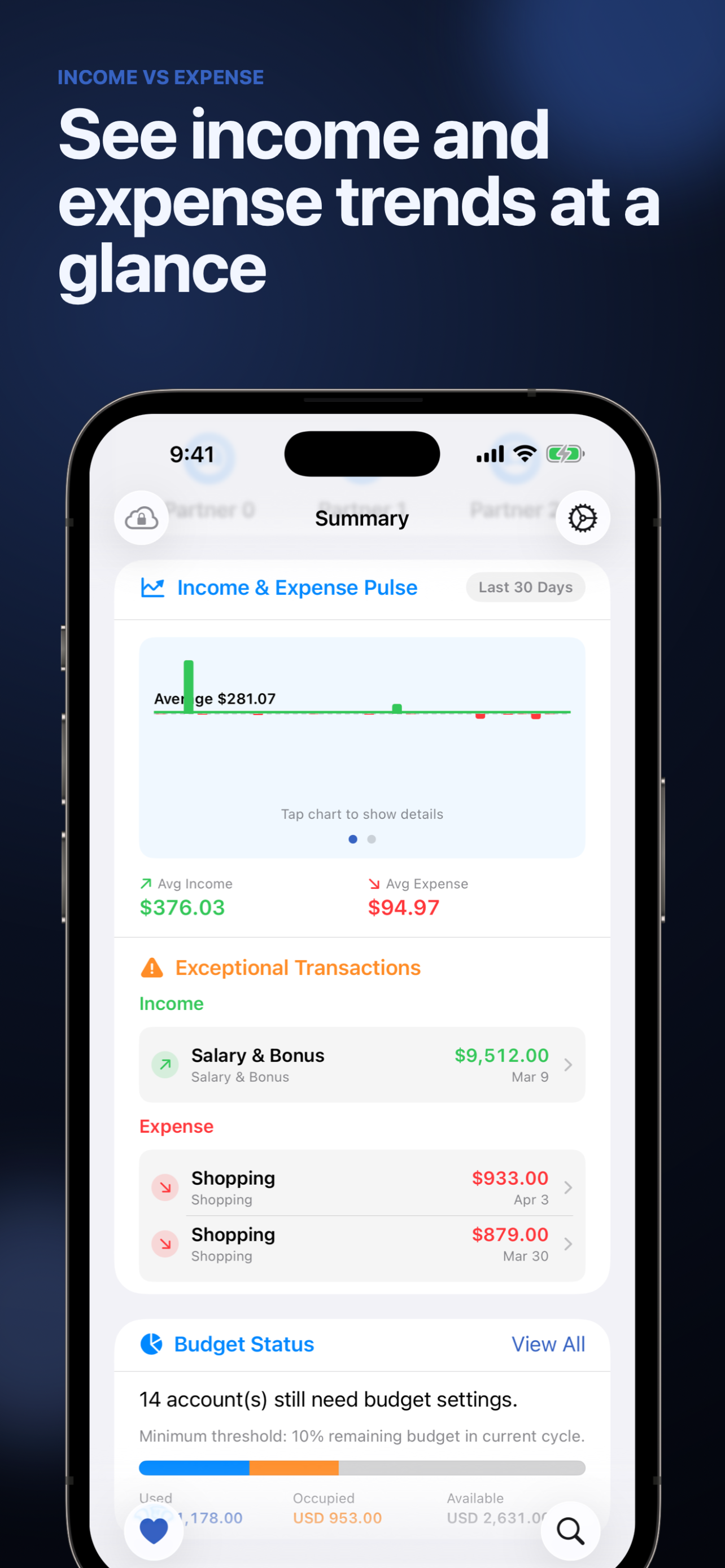 Conta - Your Pro Finance App gallery image
