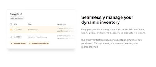 Pricelist gallery image