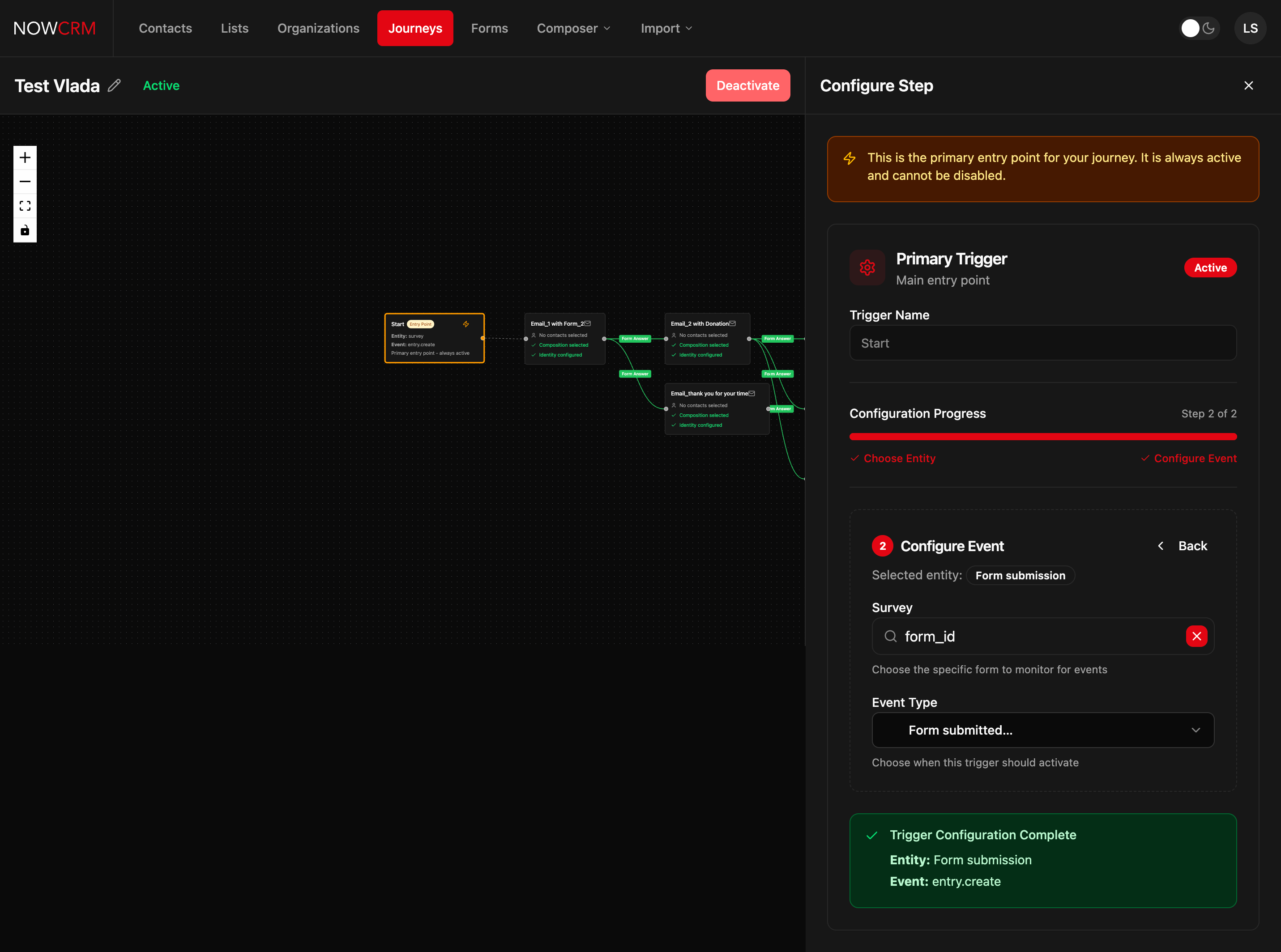 nowCRM - open source CRM for NGOs gallery image