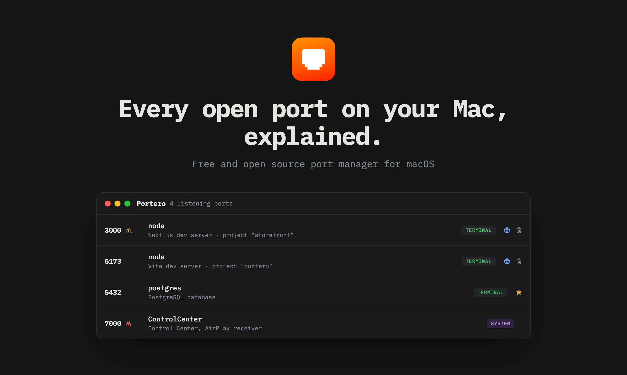 Portero screenshot 1