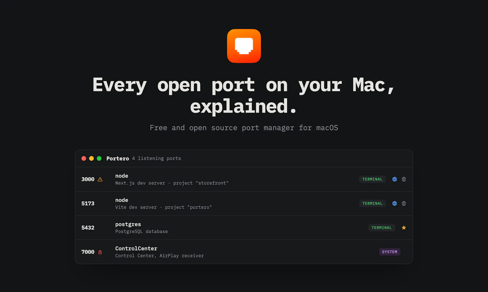 Portero screenshot 2