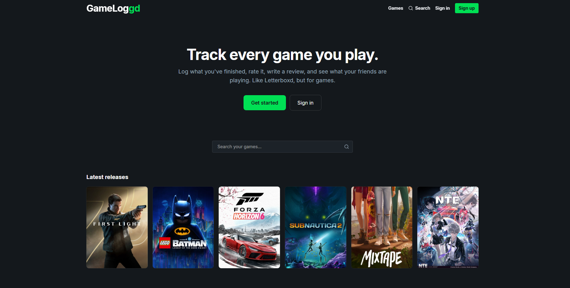 GameLoggd gallery image