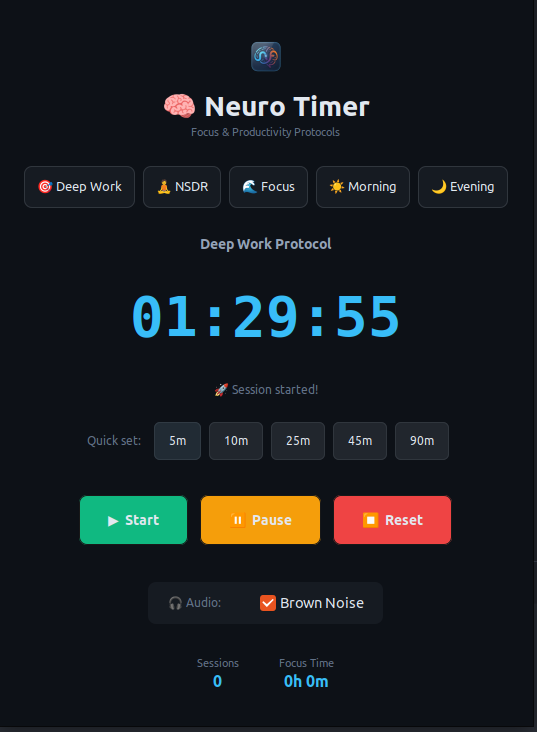 Neuro Timer media 2