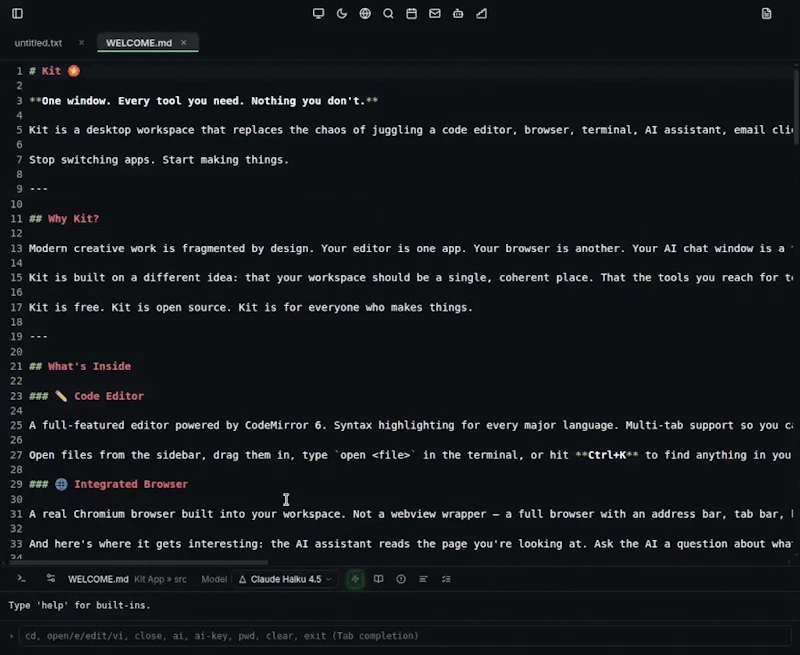 Kit 🏵️ screenshot 1 (video preview)