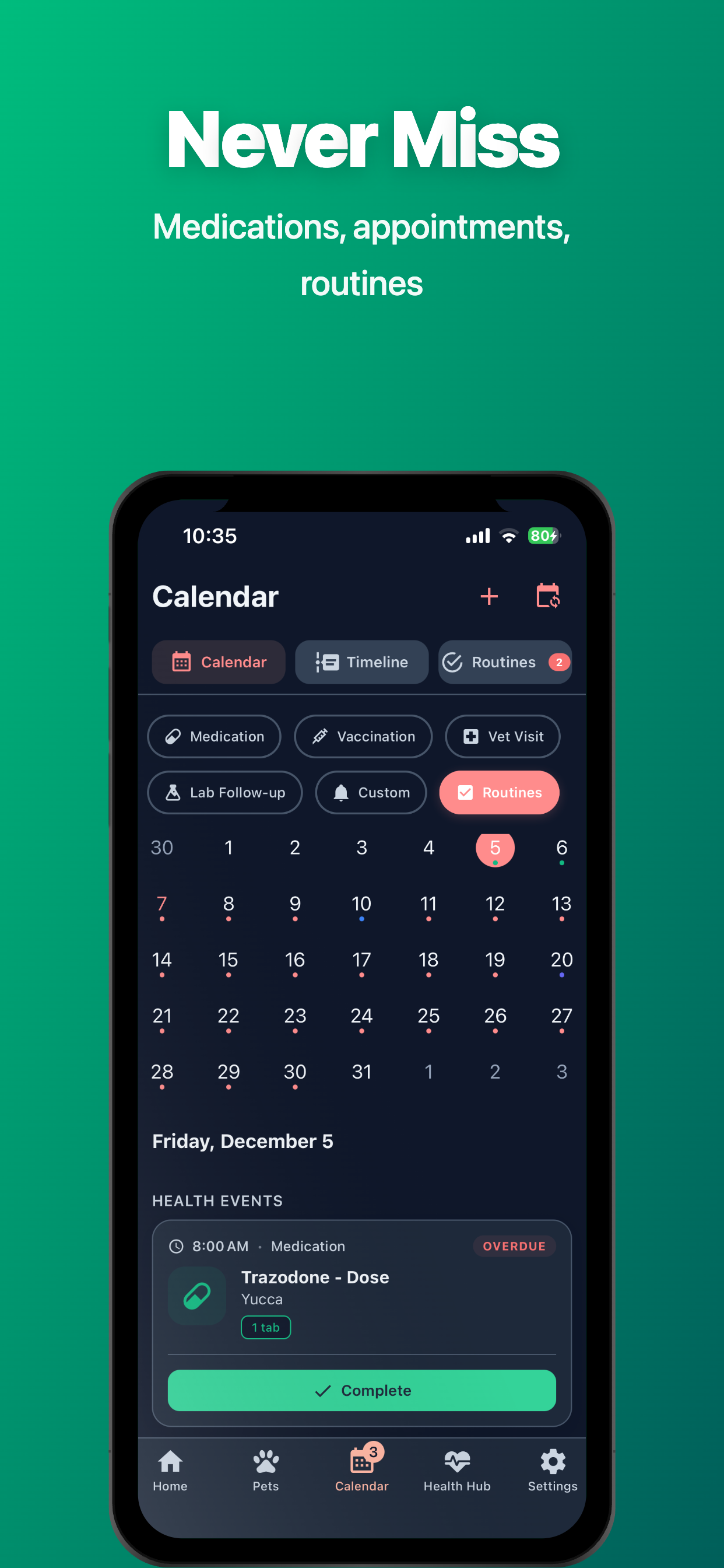 VetVault - Screenshot 5 showing product features and functionality