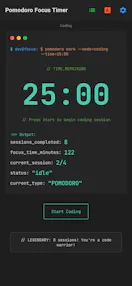 Pomodoro Focus Timer
