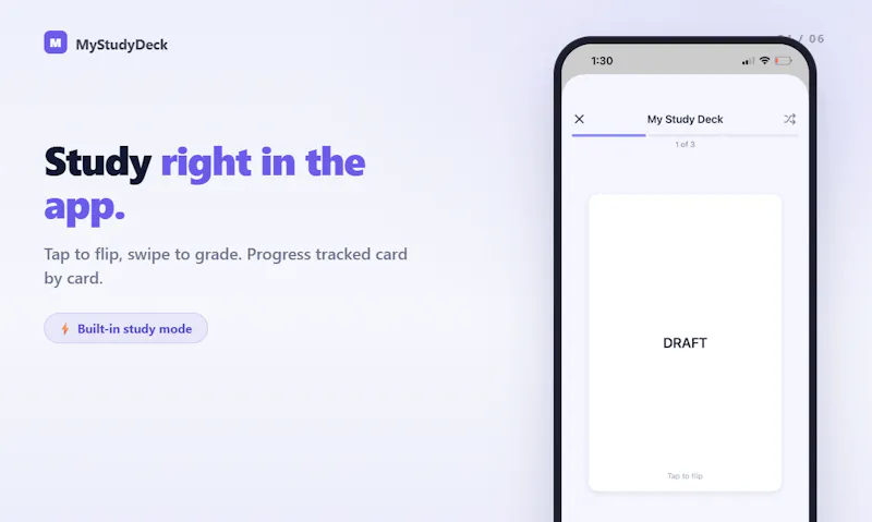 MyStudyDeck screenshot 5
