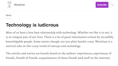 WiseGoat gallery image