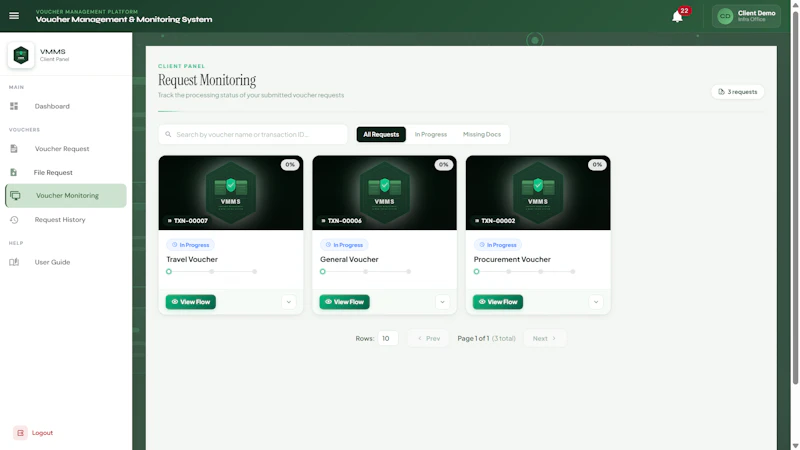VMMS screenshot 7