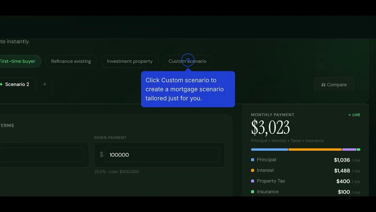 NoBSRates screenshot 1 (video preview)
