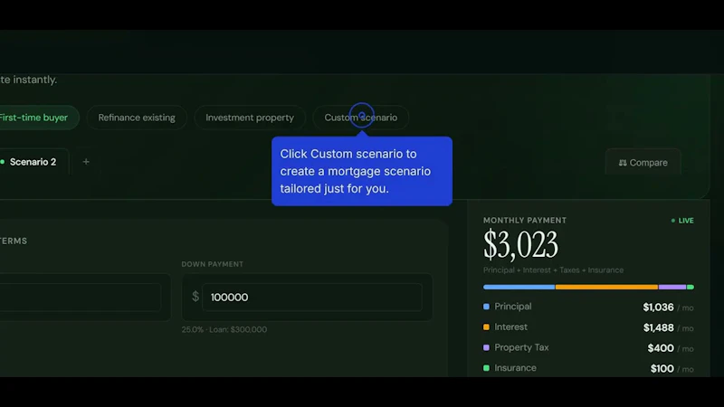 NoBSRates screenshot 1 (video preview)