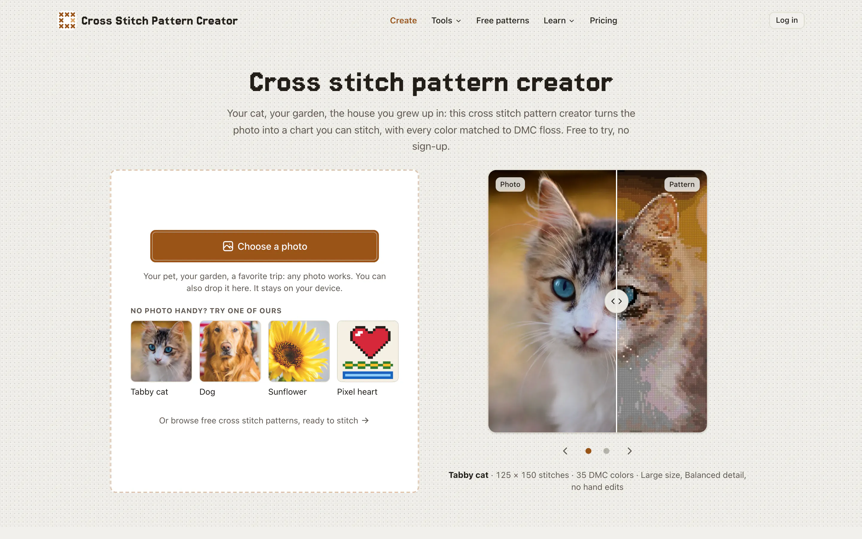 Cross Stitch Pattern Creator gallery image