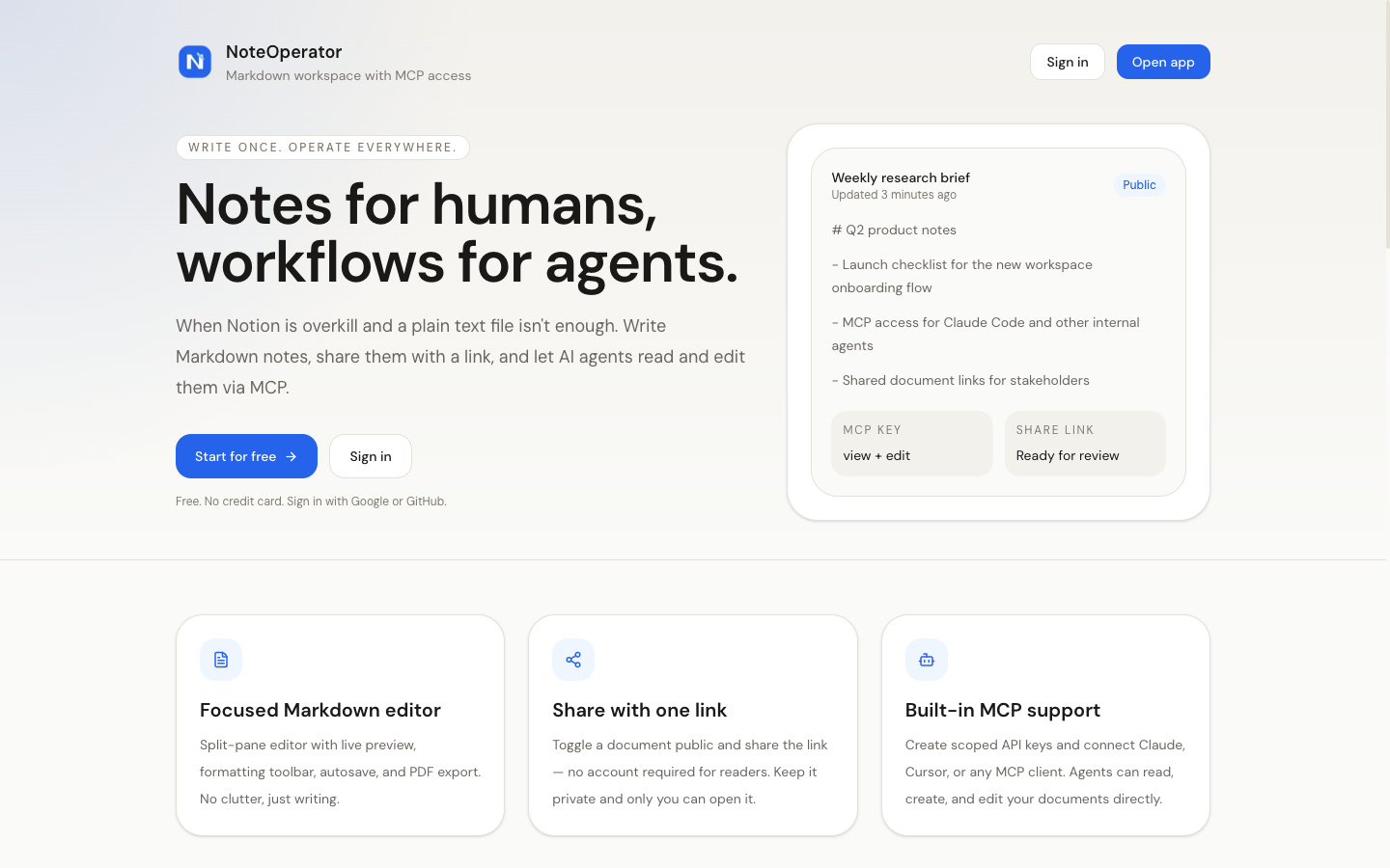NoteOperator gallery image