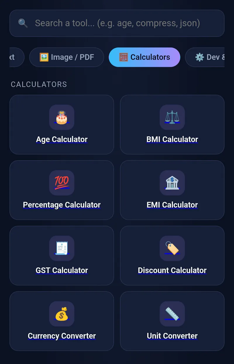 Free Tools Hub screenshot 2