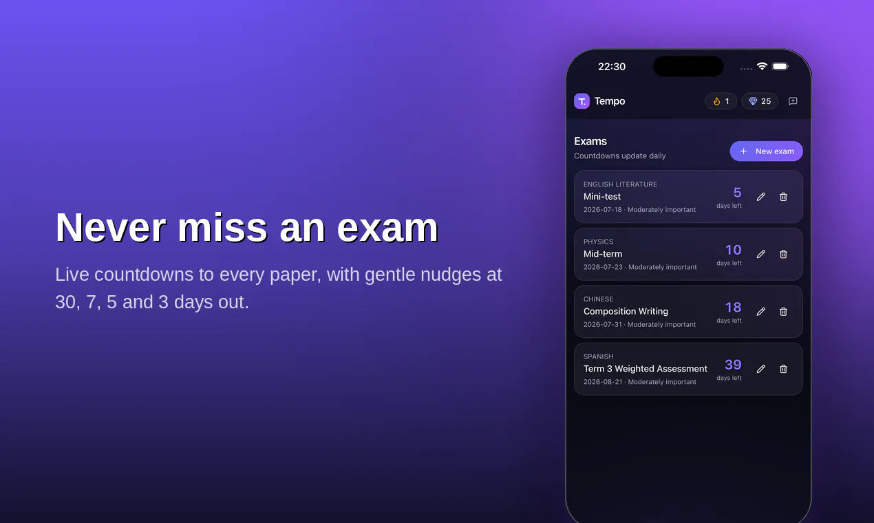 Tempo: Study Planner gallery image