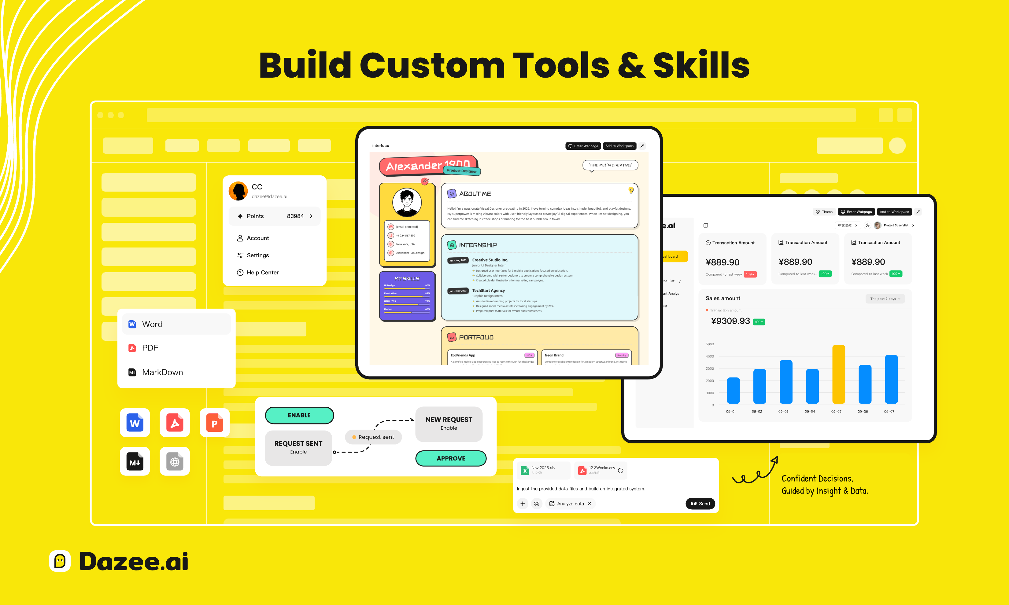 Dazee.ai - Screenshot 3 showing product features and functionality