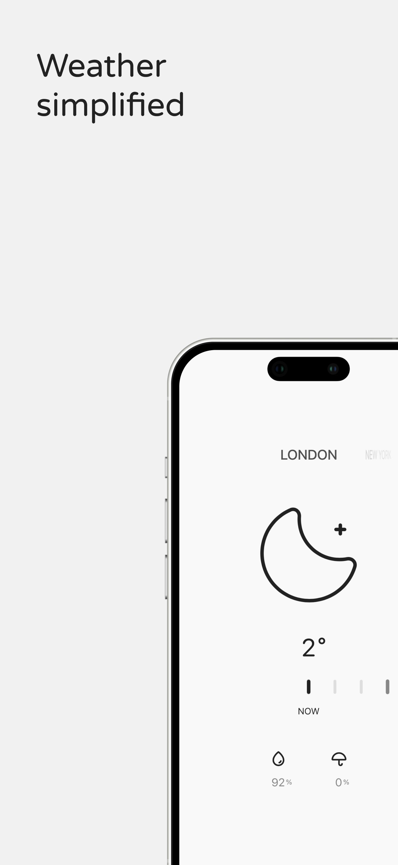 Weather Minimalist - weat gallery image