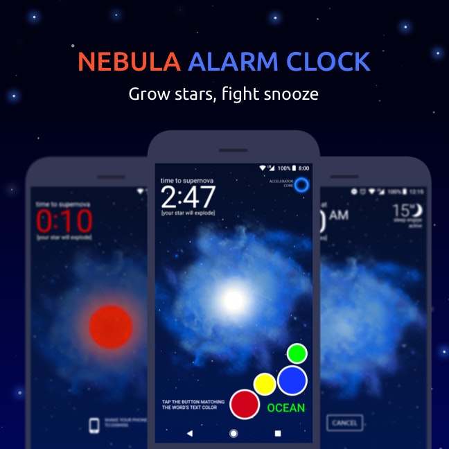 Nebula Alarm Clock gallery image