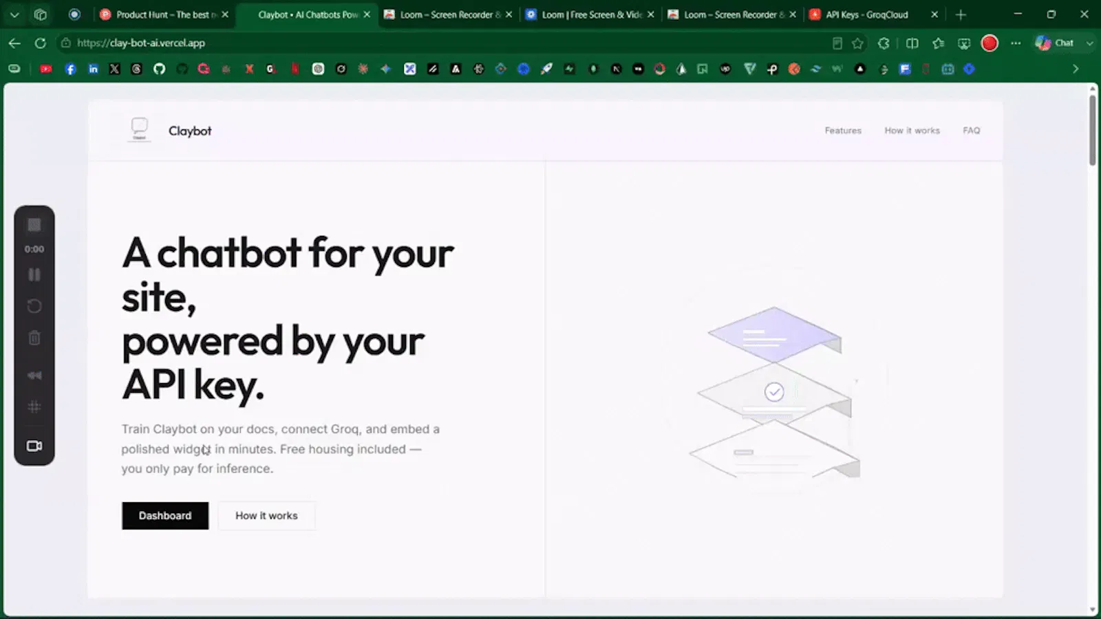 Clay Bot screenshot 1 (video preview)