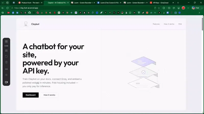Clay Bot screenshot 1 (video preview)