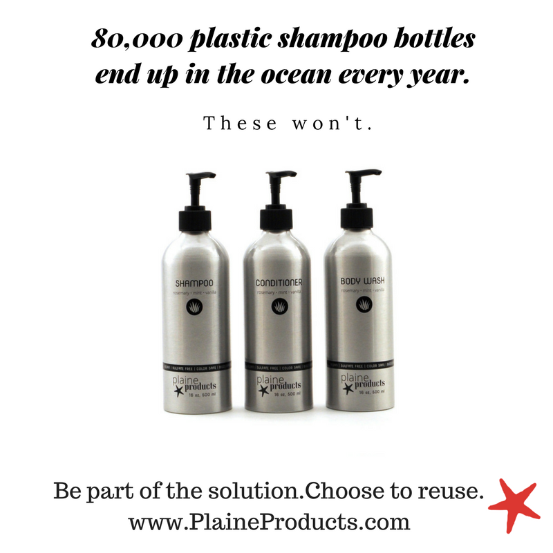 Plaine Products Shampoo, Conditioner, Body Wash