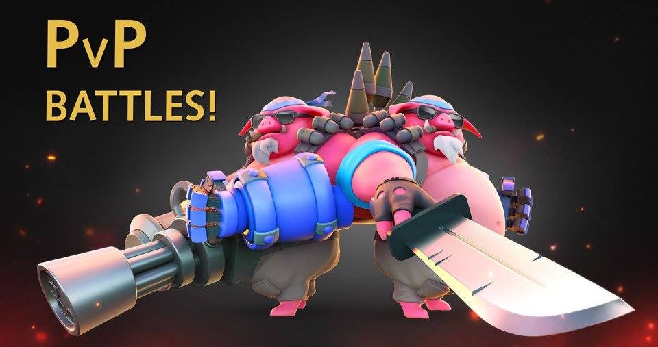 PigBang - new arcade MOBA [Beta Testers Required] gallery image