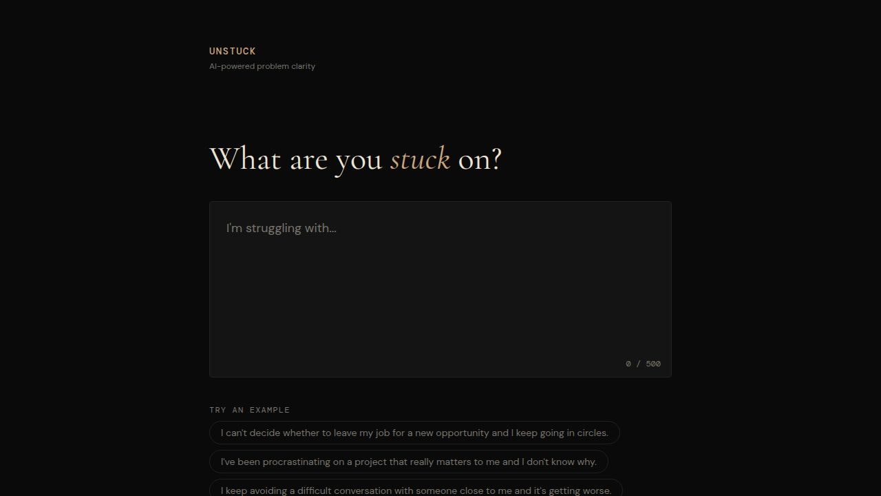 Unstuck gallery image