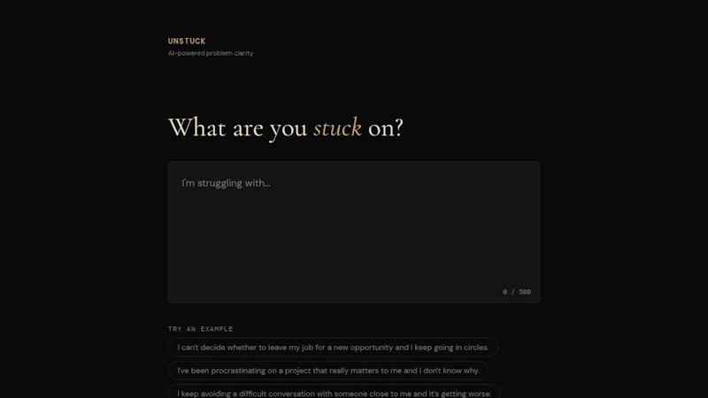 Unstuck screenshot 1