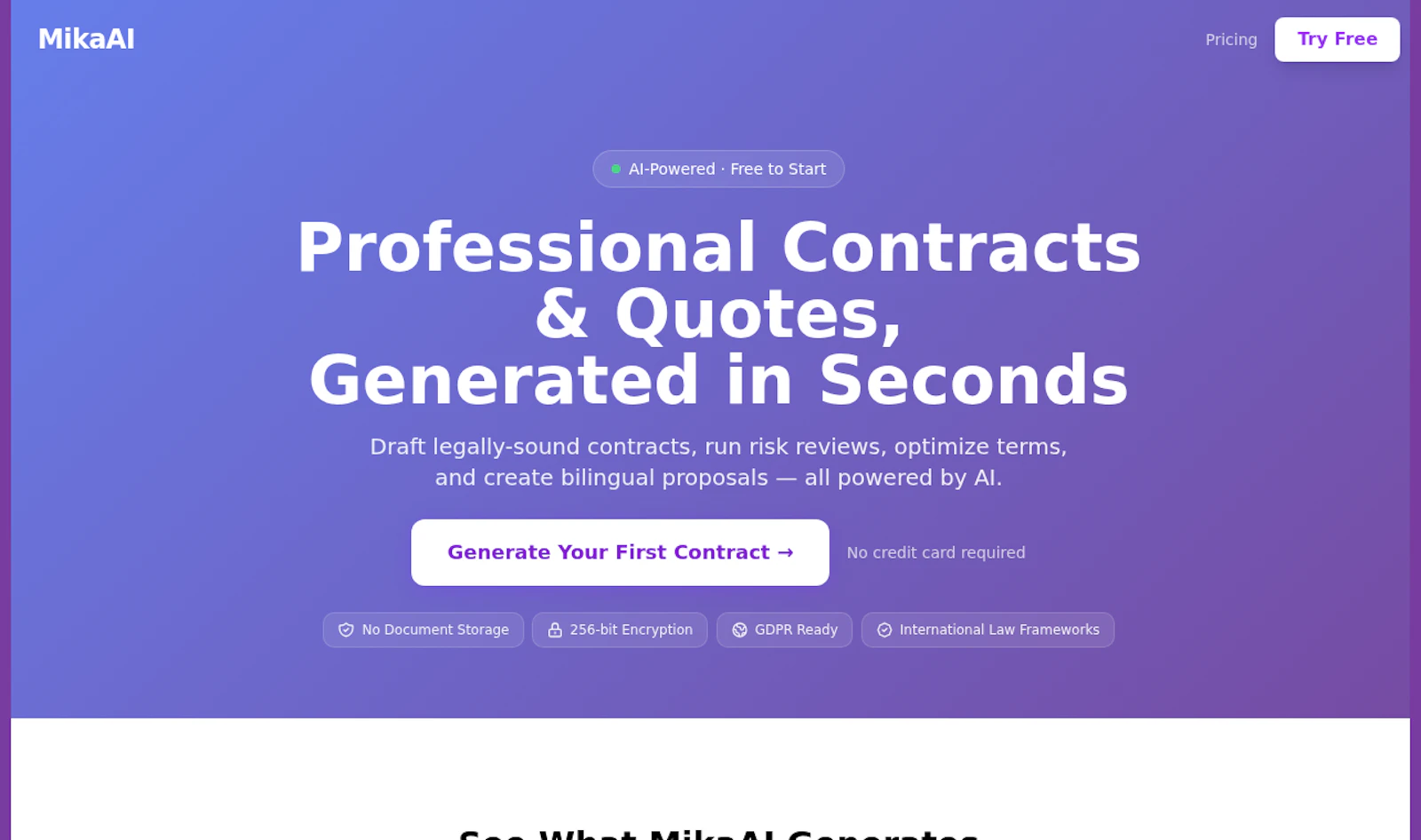 MikaAI screenshot 1