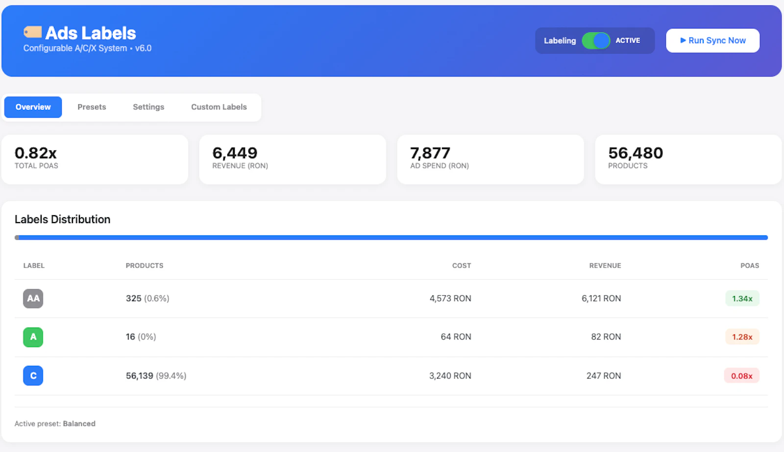 WooTrack - POAS Plugin for WooCommerce screenshot 7