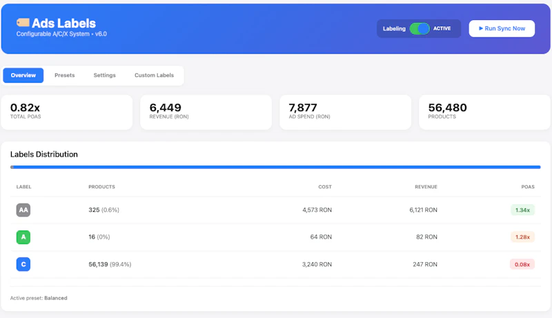 WooTrack - POAS Plugin for WooCommerce screenshot 7