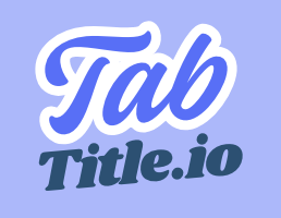 Tabtitle