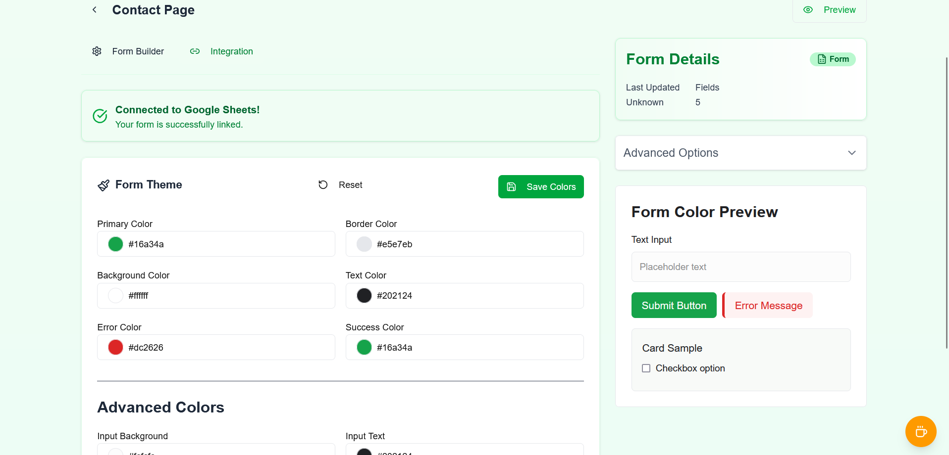 Formix - Conecte formularios a las hojas de Google media 5