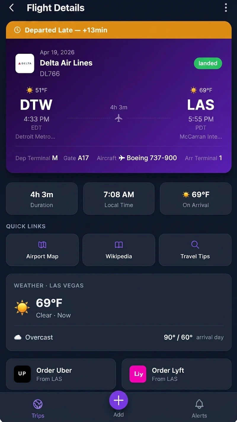 AI Trip Tracker screenshot 4