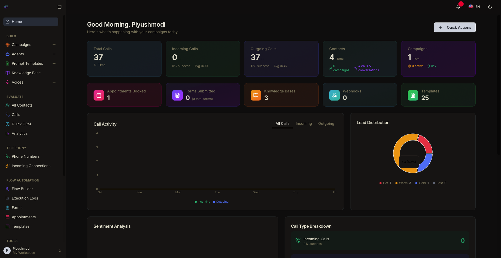 DubCall AI Voice Agents - Screenshot 3 showing product features and functionality