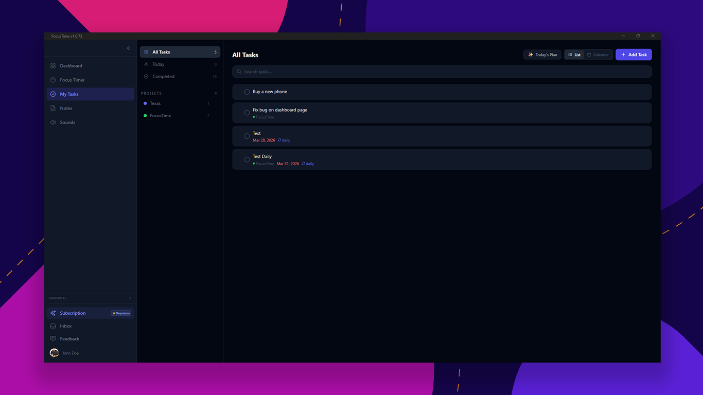 FocusTime gallery image