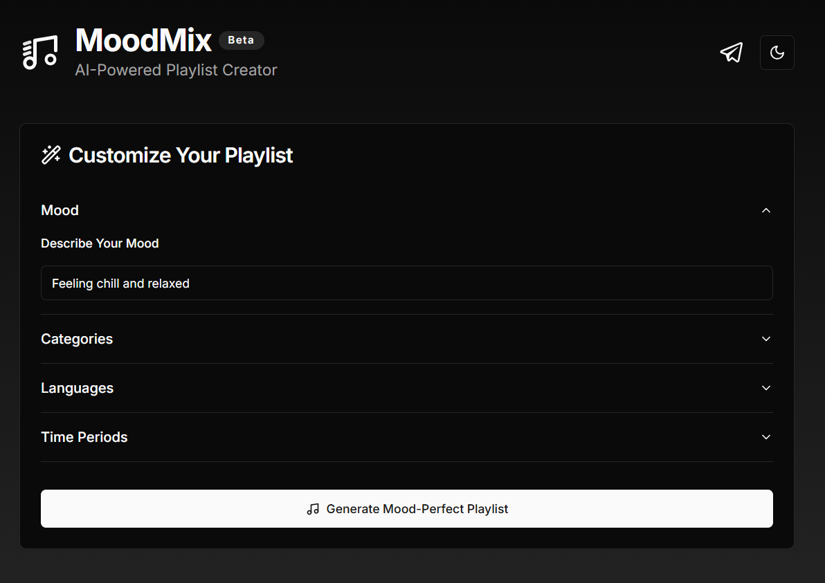 MoodMix (beta) media 1