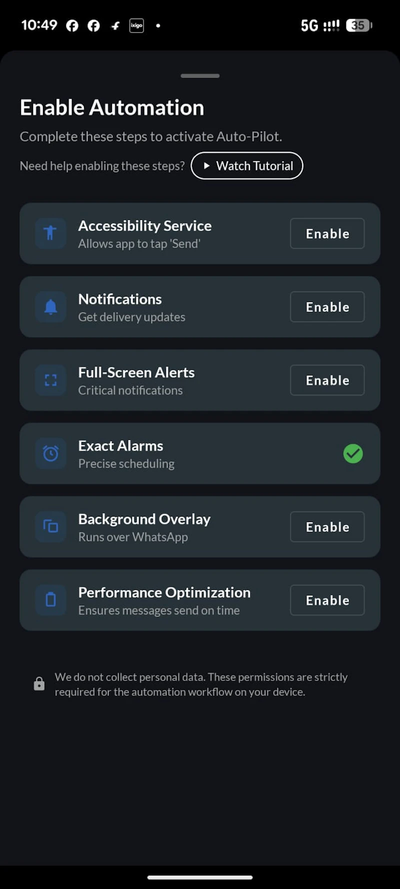 WhatsClaw screenshot 5