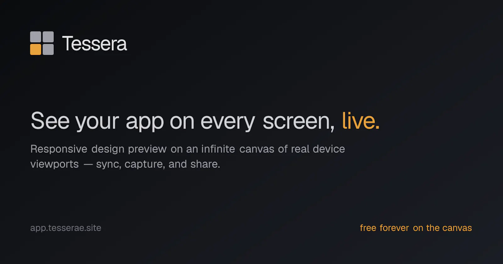 Tessera screenshot 2